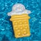 Swimline 72" Inflatable Ice Cream Cone Pool Lounge Raft